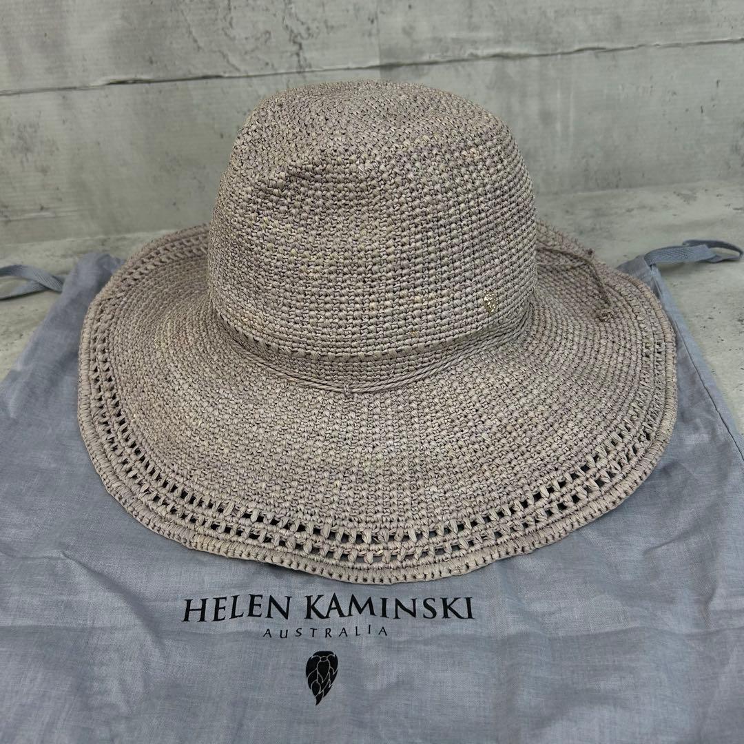 美品 HELEN KAMINSKI SELENE セレーネ ストロー ハット