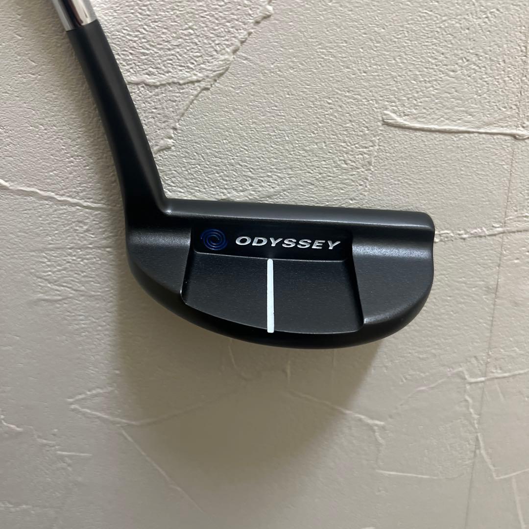 ODYSSEY STROKE LAB パター 青/黒 ヘッドカバー付き