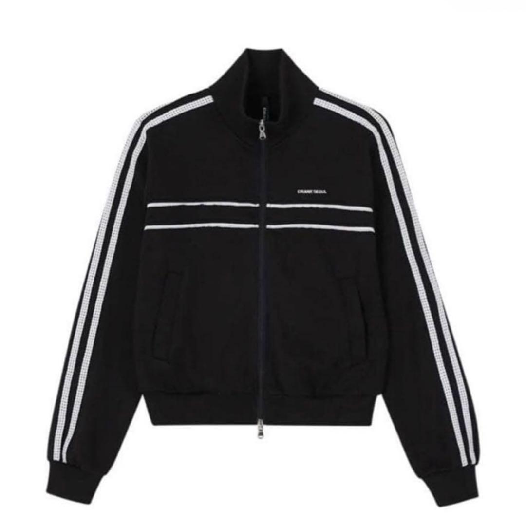 CRANK レースライントラックジャケット