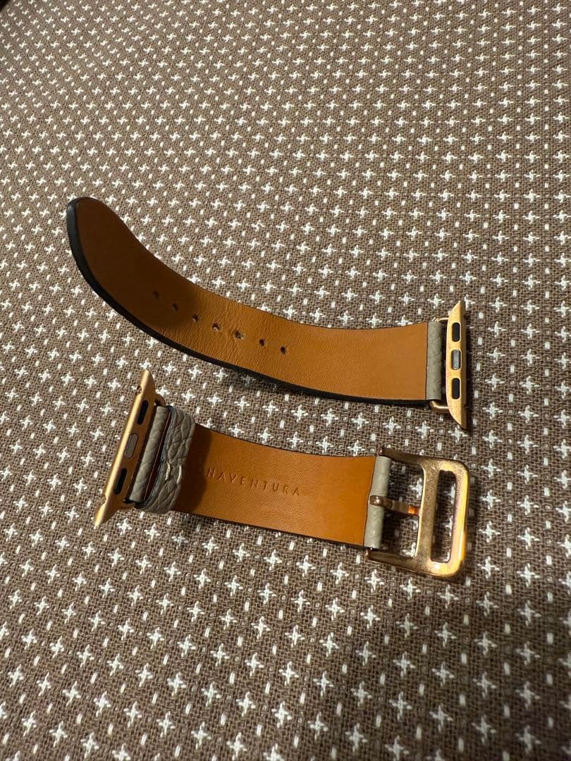 BONAVENTURA AppleWatch用 レザーバンド　グレージュ