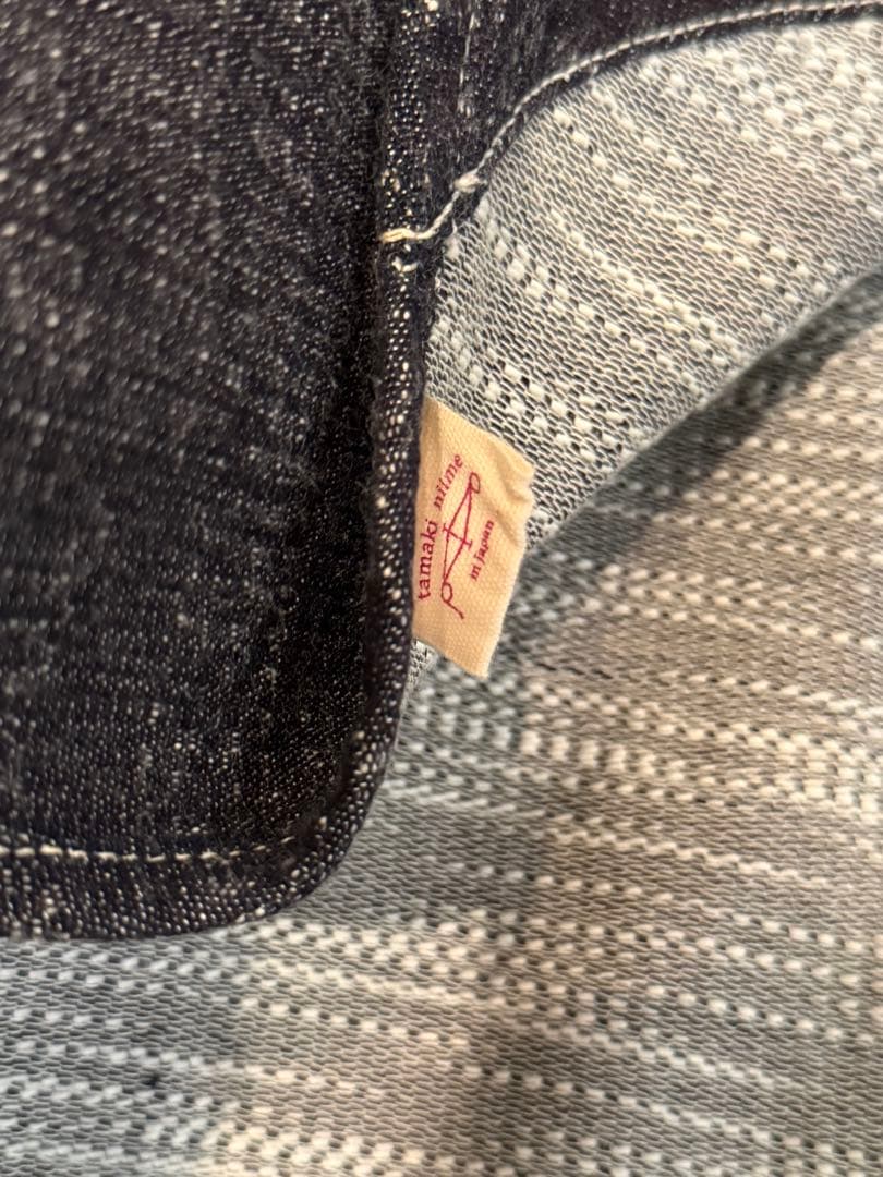 tamaki niime デニム まえか エプロン 前掛け denim 玉木新雌