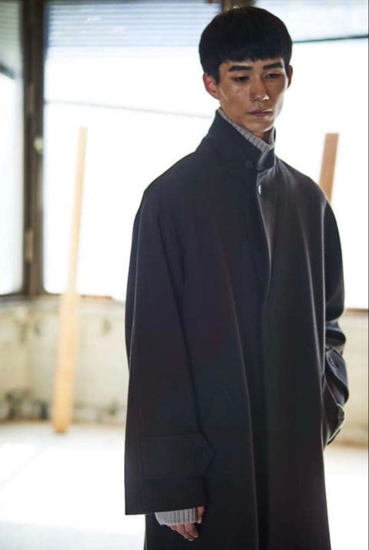 ジャケット・アウター altima 21aw WOOL BALMACAAN WIDE COAT