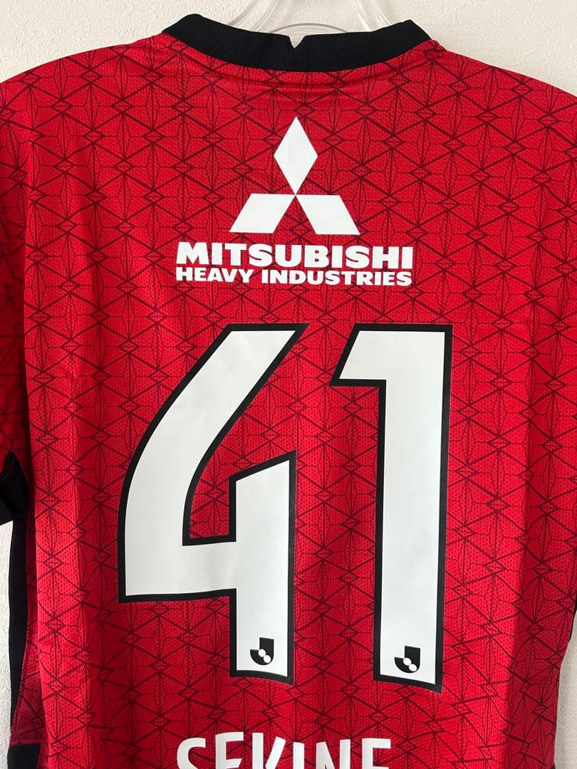 ☆送料無料☆NIKE(ナイキ)浦和レッズ2021年ホームユニフォーム☆関根貴大☆