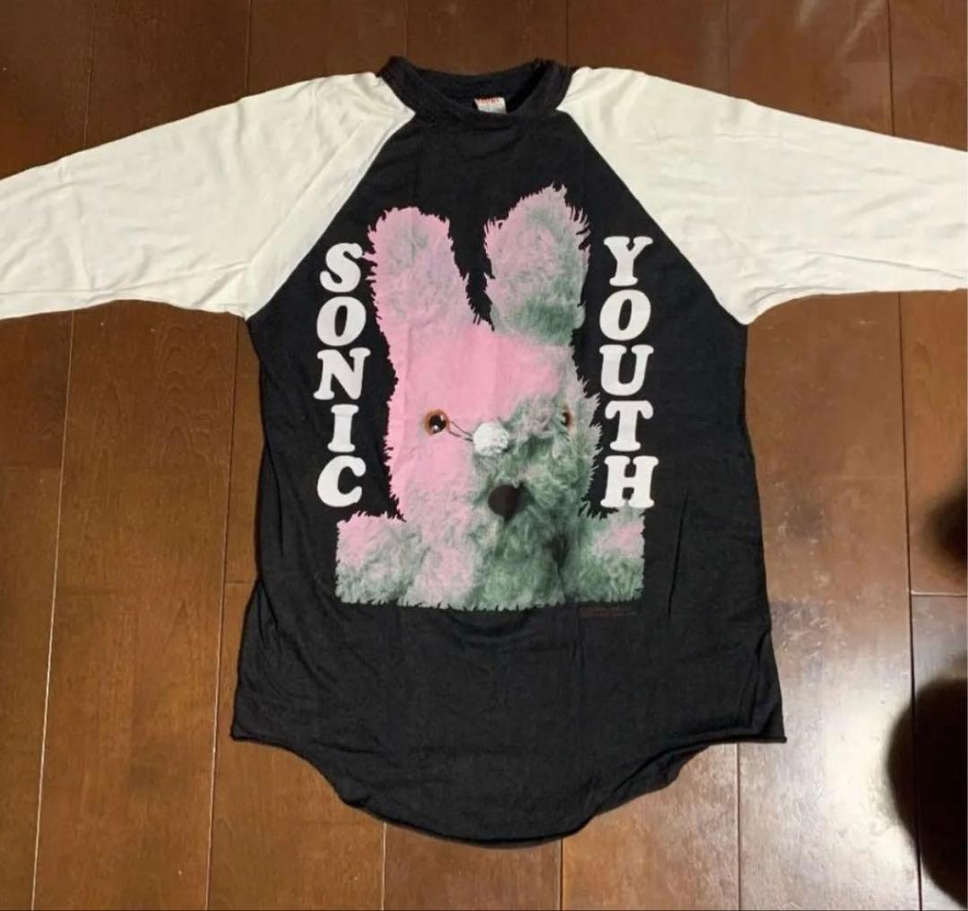 sonic youth ソニック・ユース ヴィンテージシャツ 7分丈