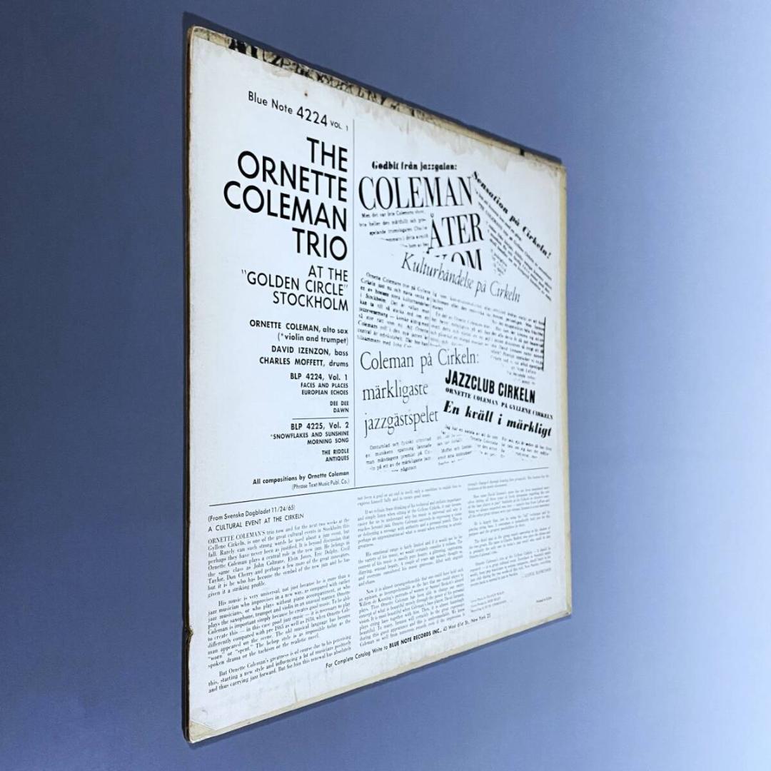 メリー３【USオリジナル／MONO／RVG／耳】オーネット・コールマン