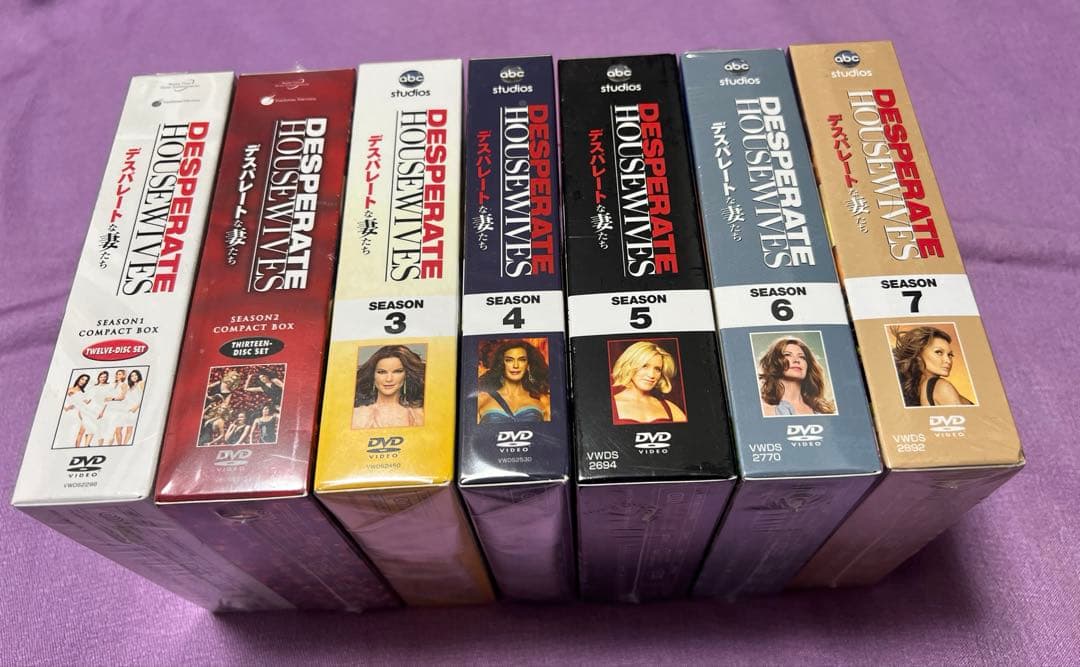 新品 デスパレートな妻たちコンプリートBOXシーズン1〜7セット
