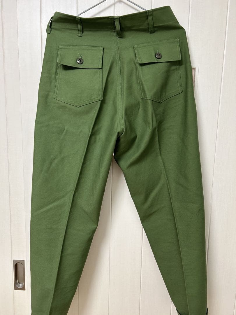 THE SHINZONE ワークパンツ オリーブグリーン