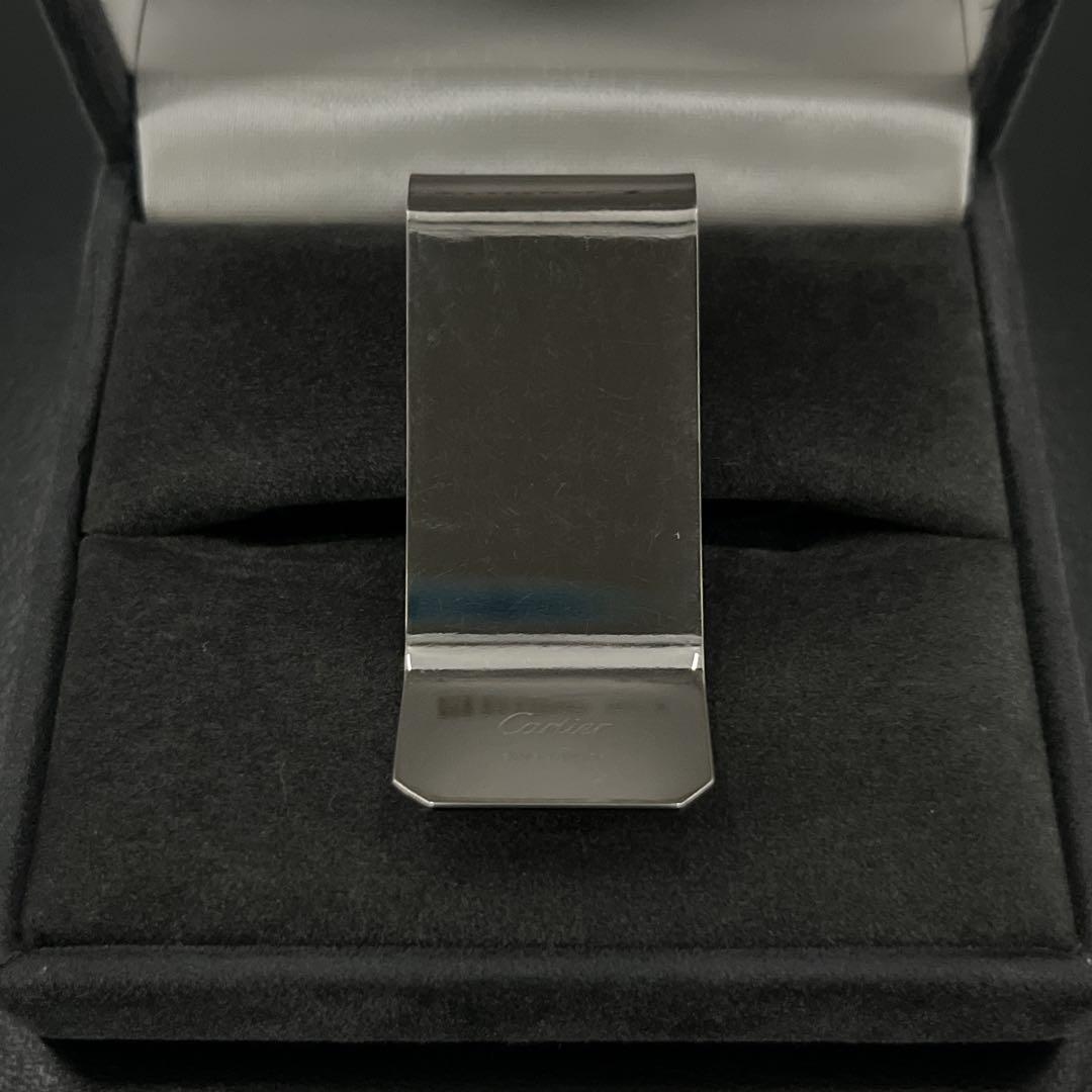 Cartier カルティエ　マネークリップ　マストライン　サントス　シルバー