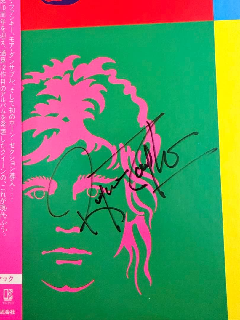 Queen 「Hot Space 」サイン入りLPレコード