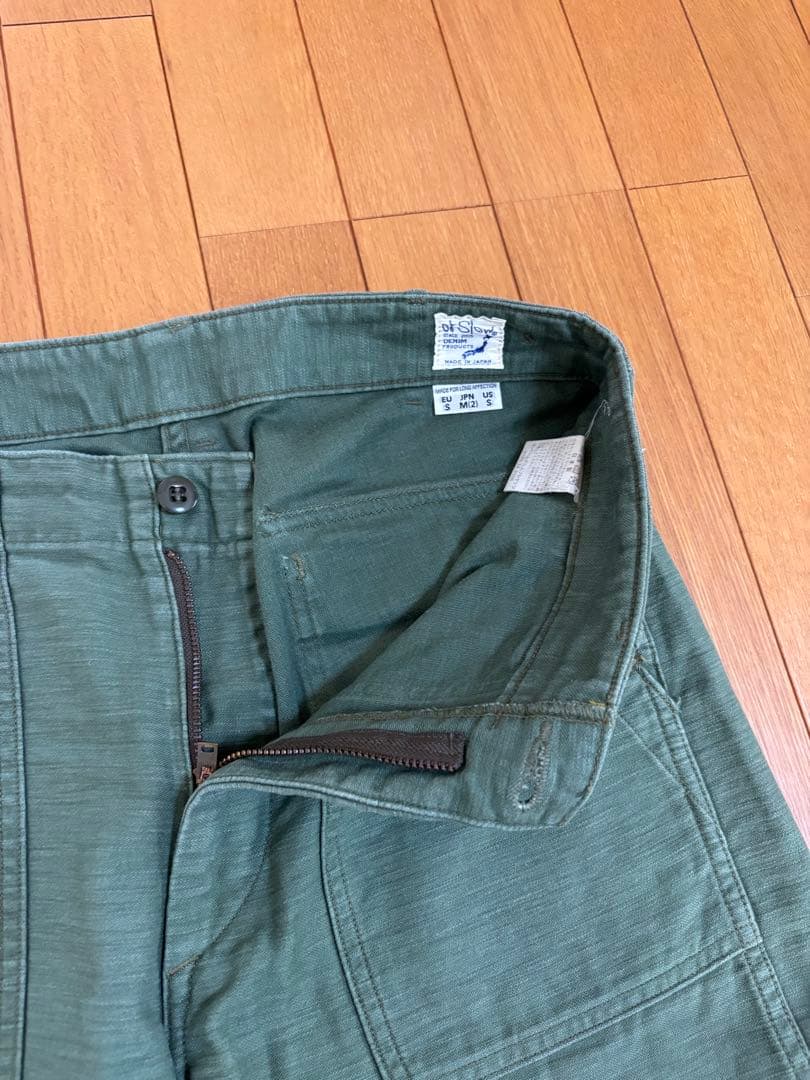 ok Slow オアスロウ スリム ファティーグパンツ M ベイカー パンツ