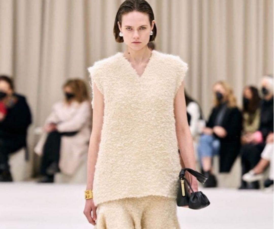 JIL SANDER 2022AW モヘヤニットベスト