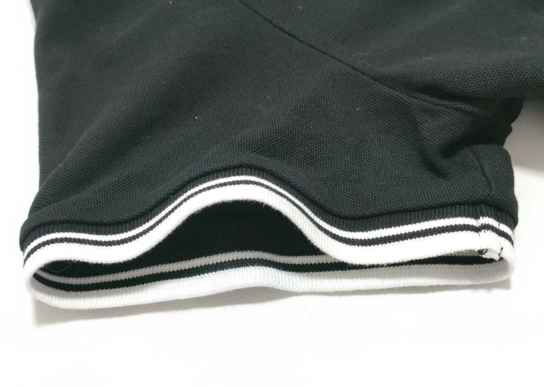 美品！MONCLER ブラック ポロシャツ