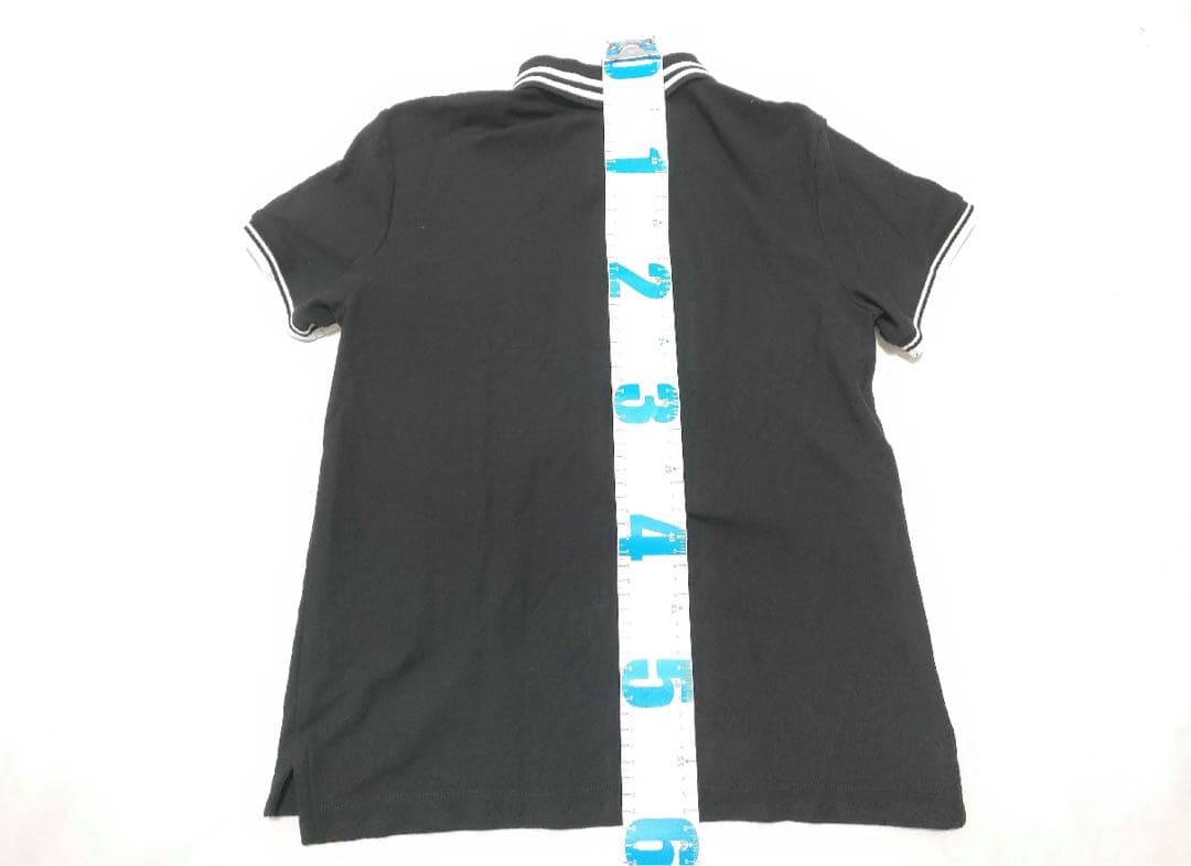 美品！MONCLER ブラック ポロシャツ