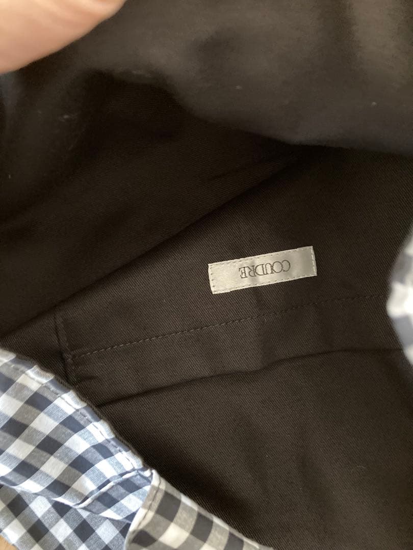 COUDREワイドハンドルショートトート 新品