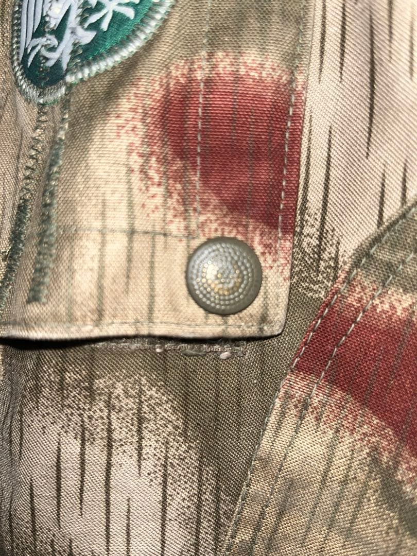 e*d様 希少60s vintageドイツ国境警備隊 ウォーターカモジャケットユ