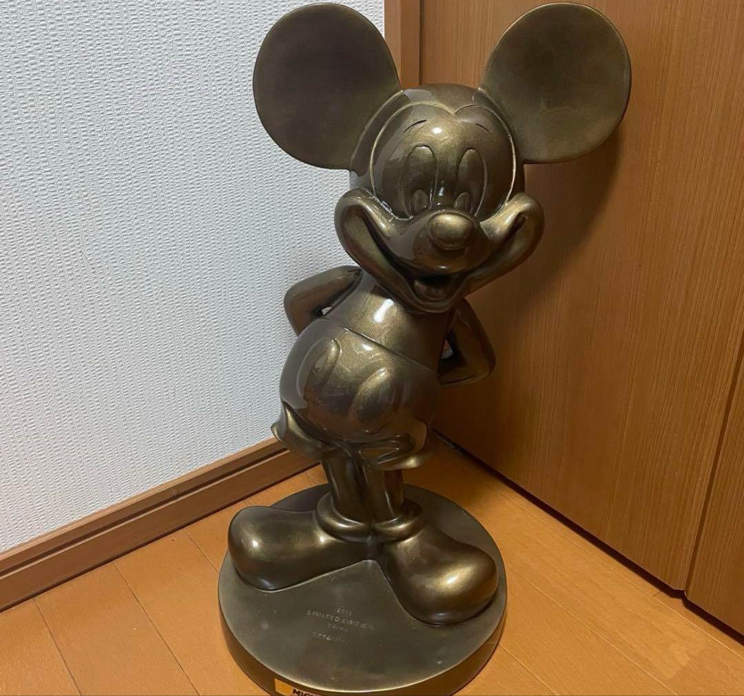【希少品】アニバーサリーミッキー極大ブロンズ像 1000体限定品【新品 未使用】