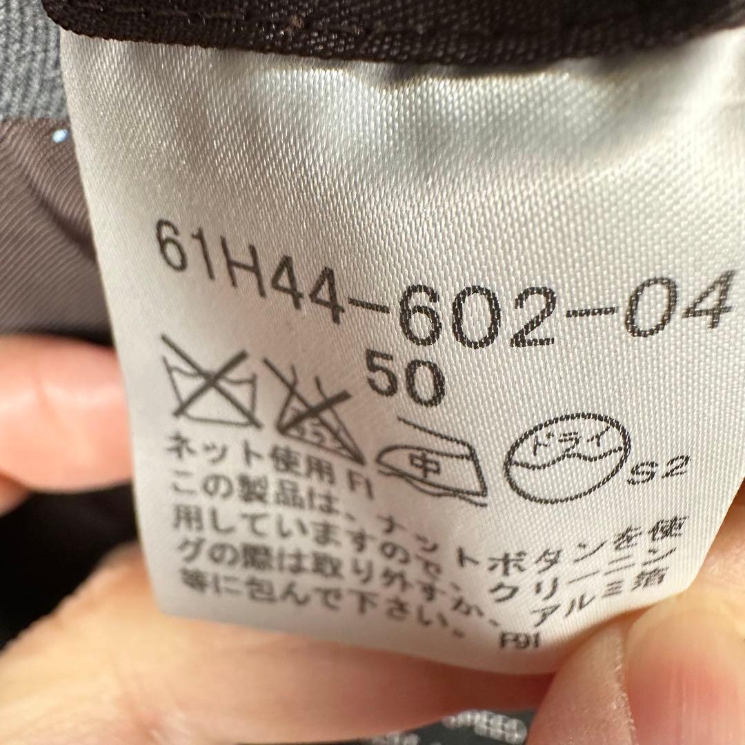 ラブレス LOVELESS スーツ ストライプ グレー 50 日本製 羊毛