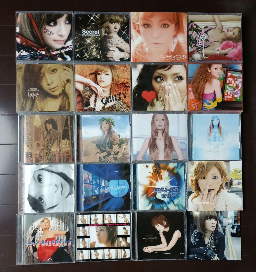 浜崎あゆみ　アルバム14枚(DVD付含)シングル4枚DVD1枚フォトブック3冊