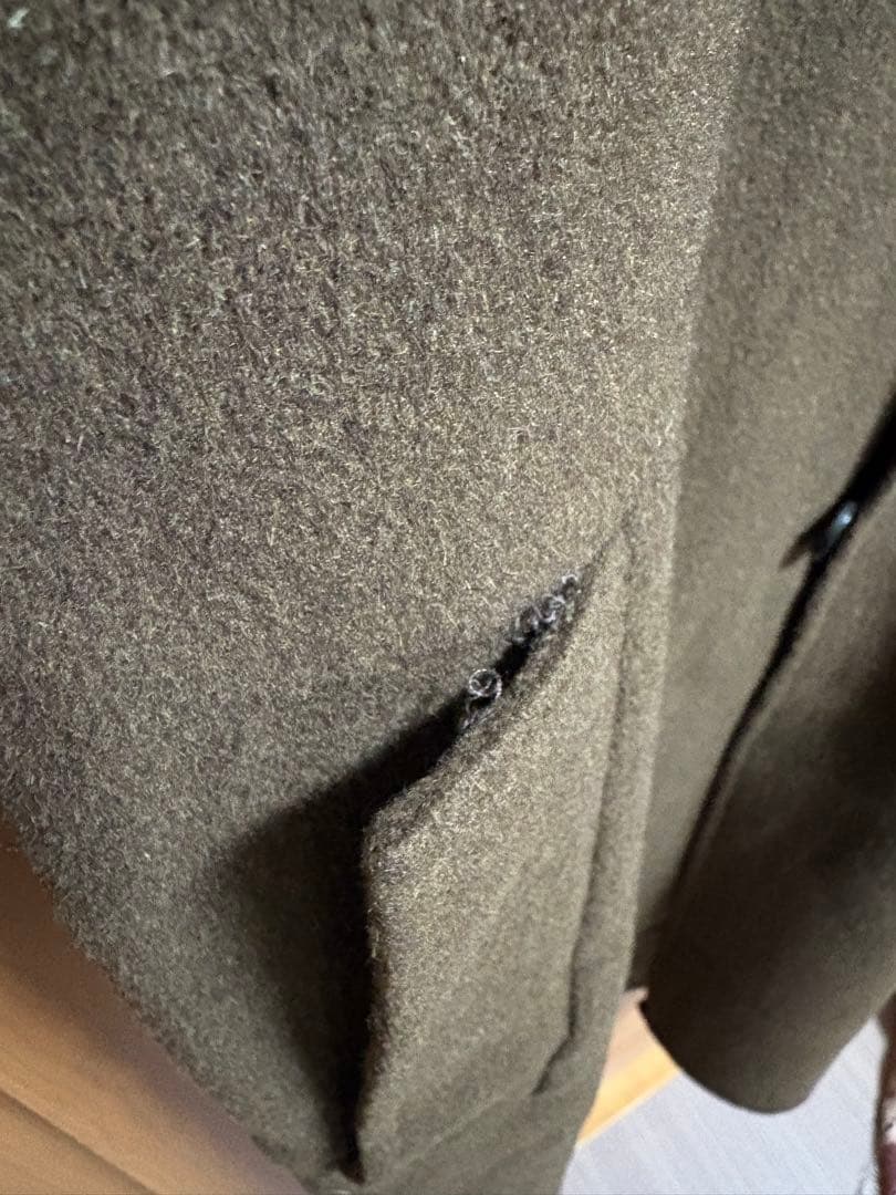 TODAYFUL ブラウン　チョコ　オーバーコート　ウールコート　36サイズ