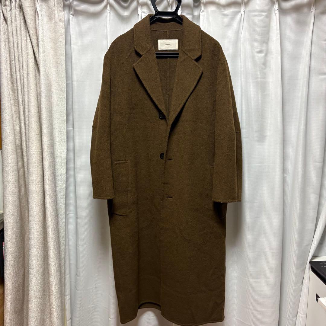 TODAYFUL ブラウン　チョコ　オーバーコート　ウールコート　36サイズ