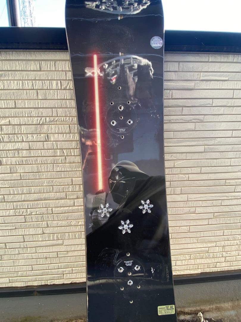 Burton Star Wars 120 スノーボード　ダースベイダーモデル