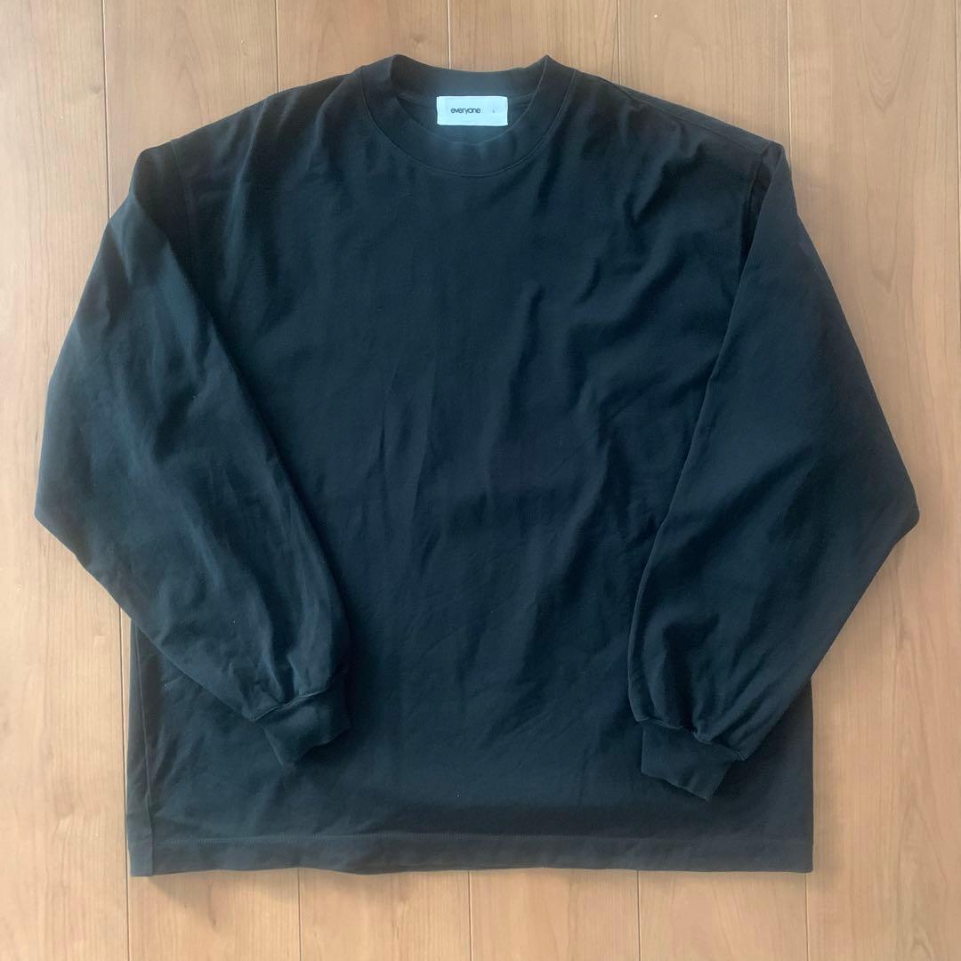トップス everyone cotton long sleeve t-shirt
