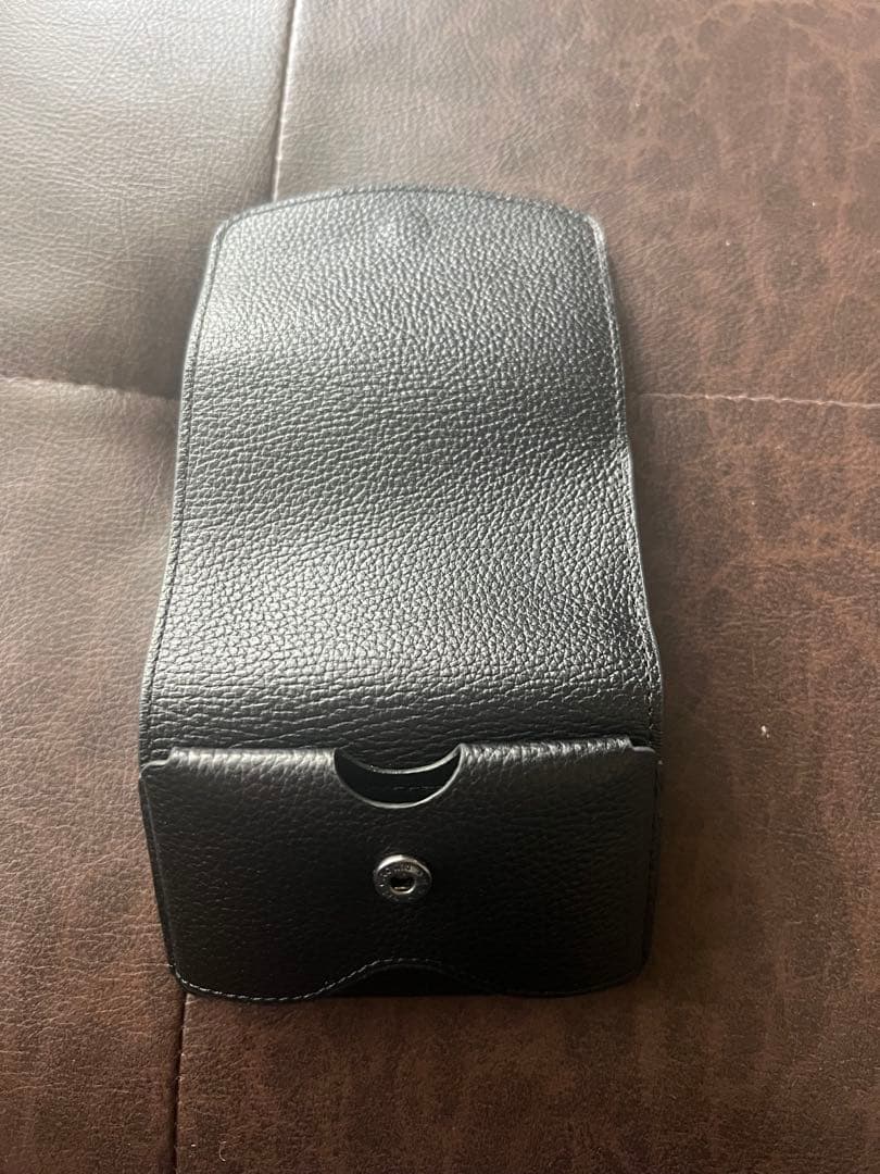 Maison Sbond 黒 レザー 三つ折り財布