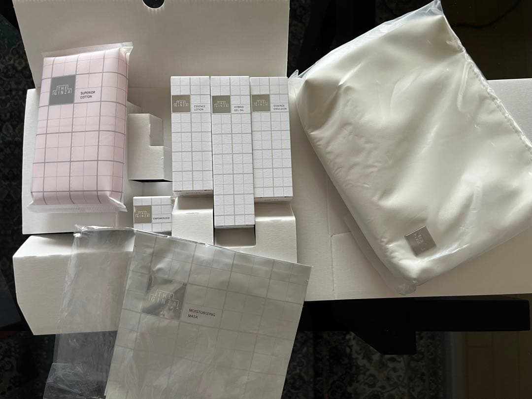 ザ・ギンザ スキンケアセット ポーチ付き