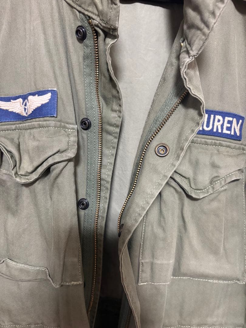 Sakado Express  ミリタリージャケット オリーブグリーン