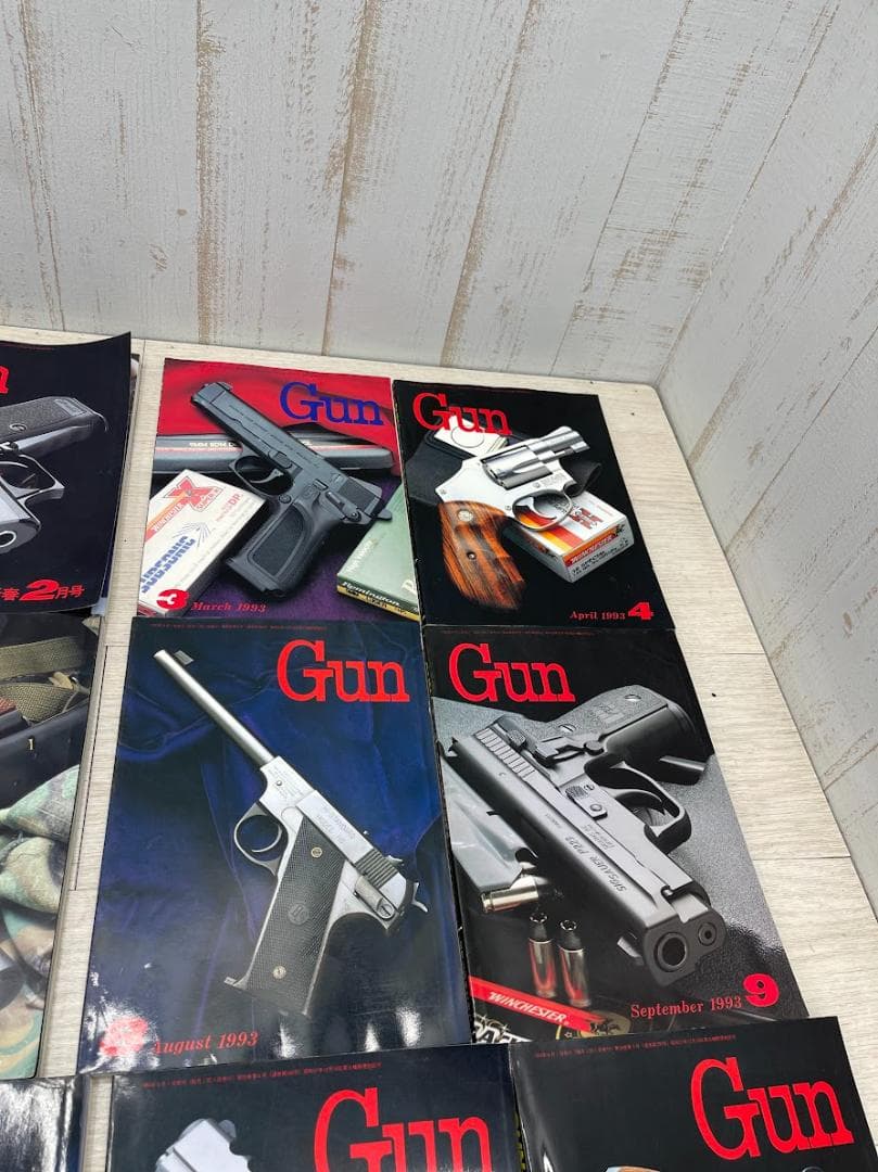 月刊GUN 1993-1995年 臨時増刊 GUNs DIGEST 33冊