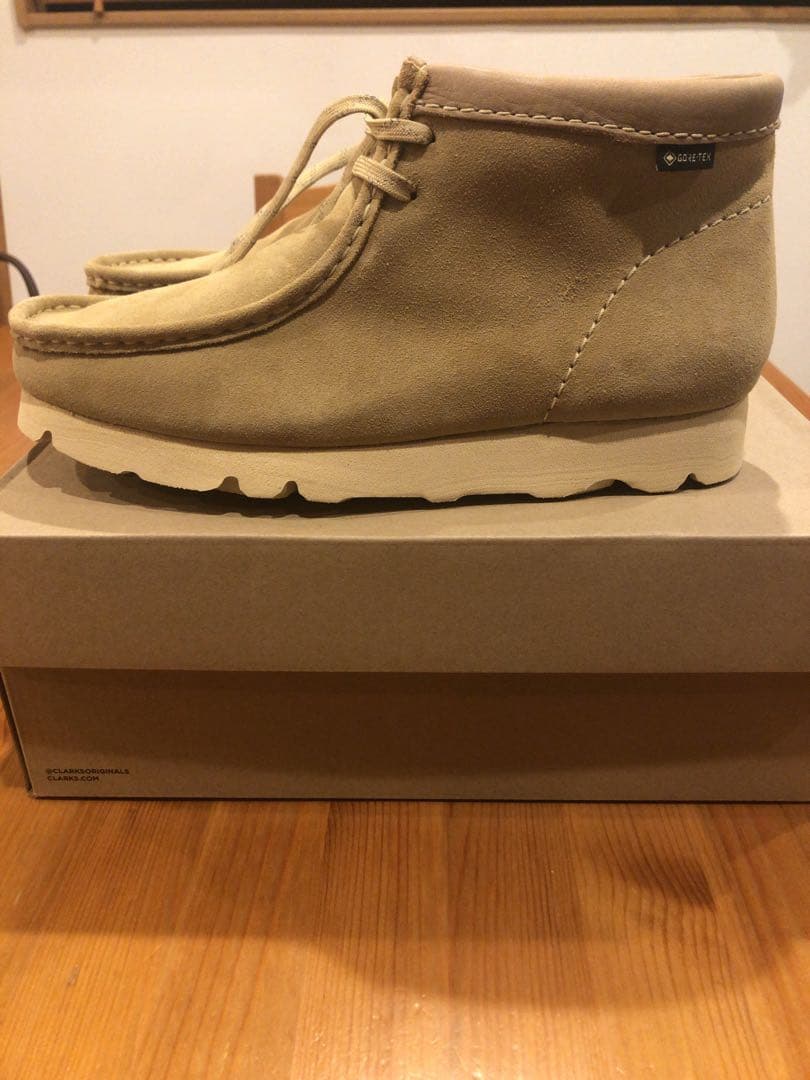 新品未使用試着のみ❗️CLARKS Wallabee GTXワラビー ゴアテックス