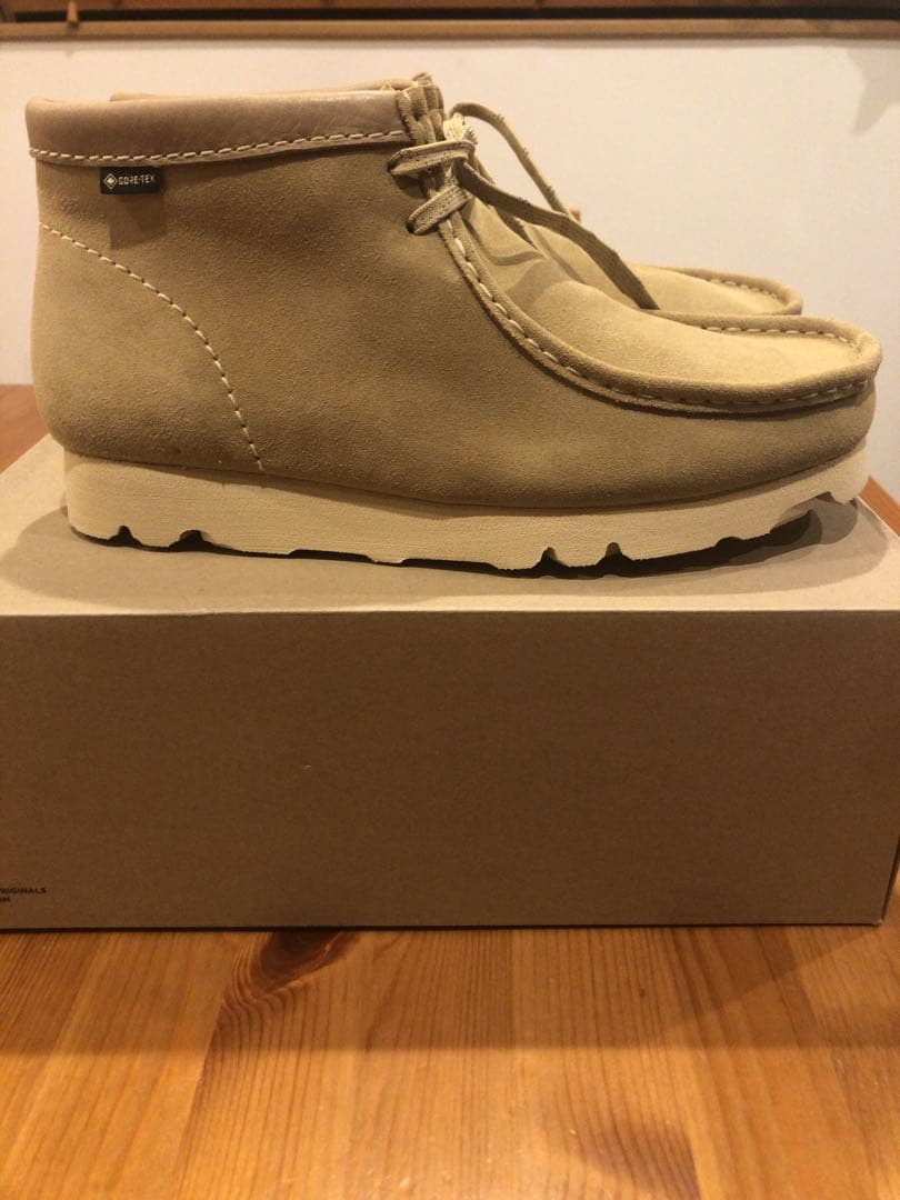 新品未使用試着のみ❗️CLARKS Wallabee GTXワラビー ゴアテックス