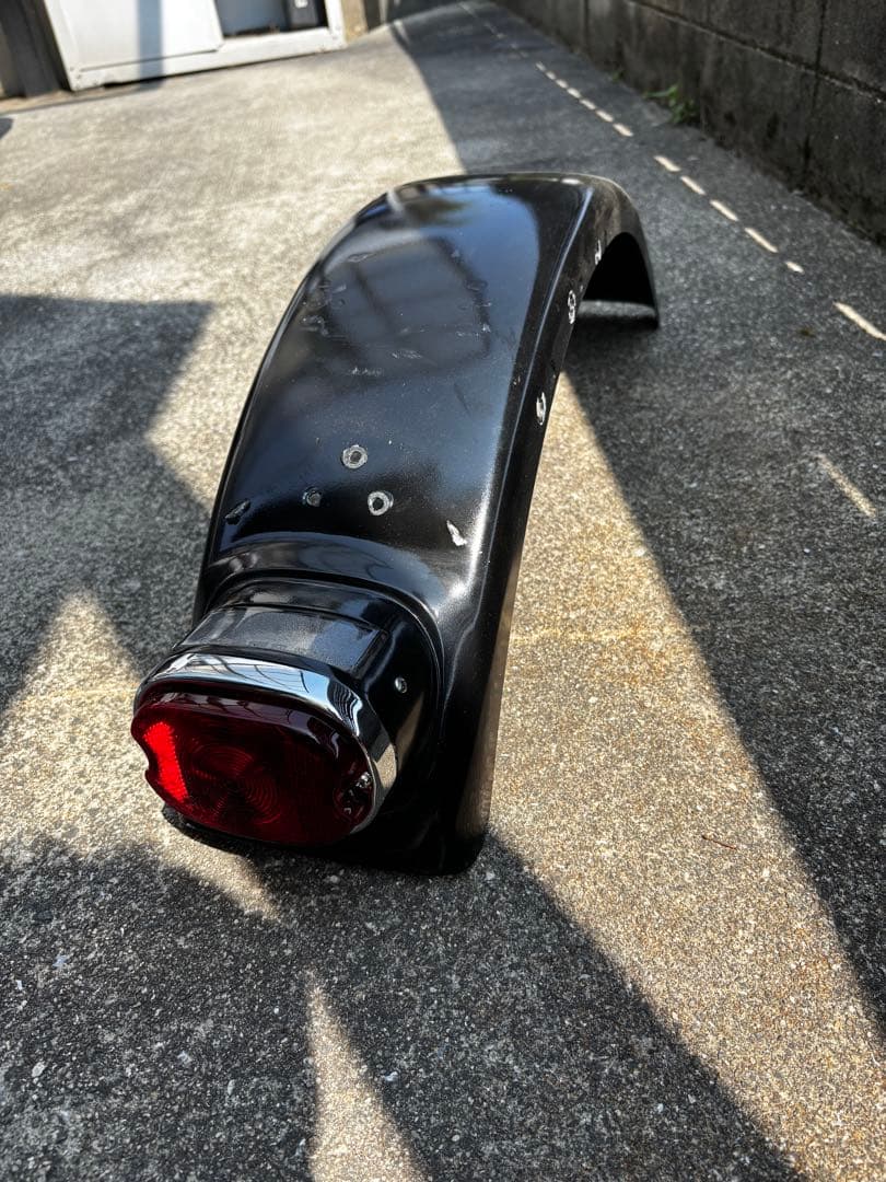 4速フレーム　ショベル　リアフェンダーDUOテール