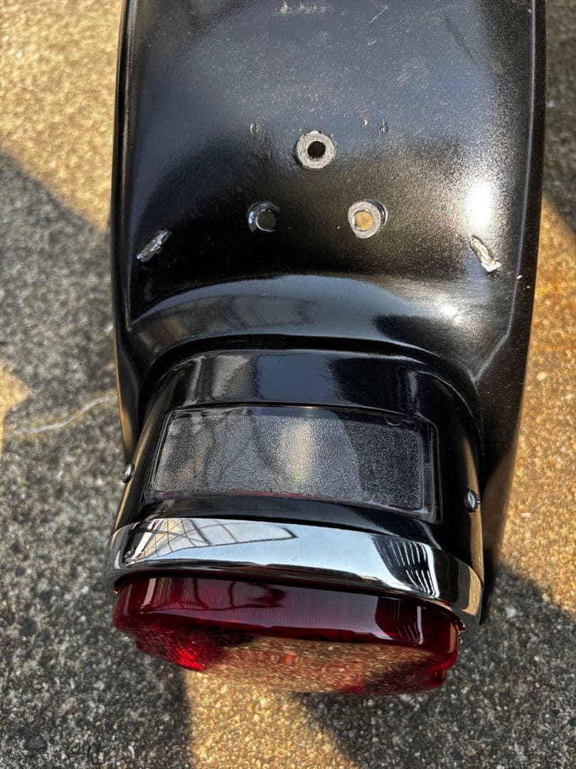 4速フレーム　ショベル　リアフェンダーDUOテール