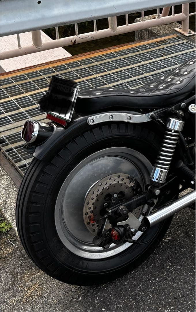 4速フレーム　ショベル　リアフェンダーDUOテール