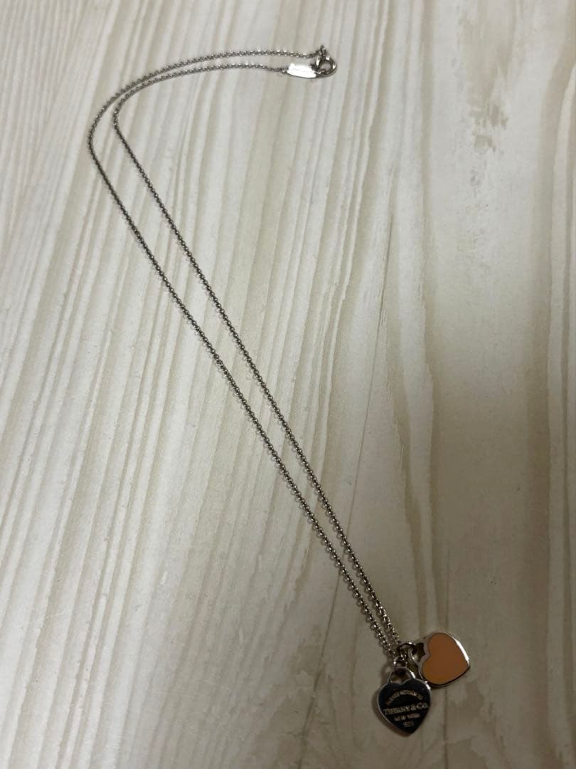 d*2様 Tiffany&Co. リターントゥティファニーダブルハートタグネック