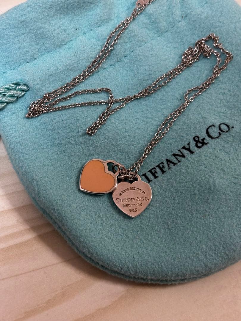 d*2様 Tiffany&Co. リターントゥティファニーダブルハートタグネック