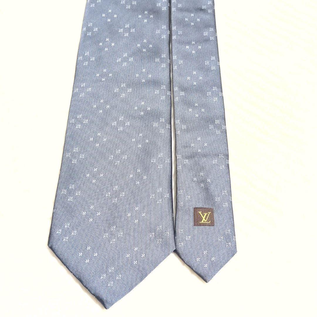LOUIS VUITTON　ネクタイ　モノグラム　ハイブランド　あんしん鑑定
