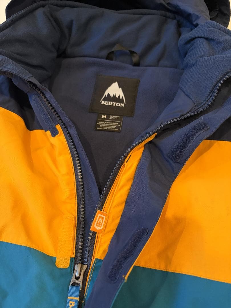 【中古】Burtonバートン スノーボードウェア キッズ Mサイズ スキーウェア