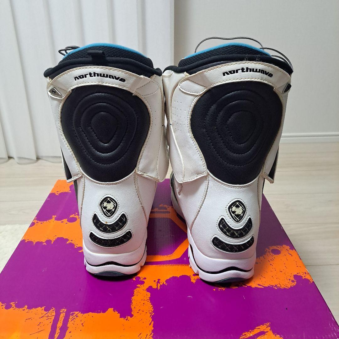 最終】northwave スノーボードブーツ ホワイト/ブラック 27.5 cm