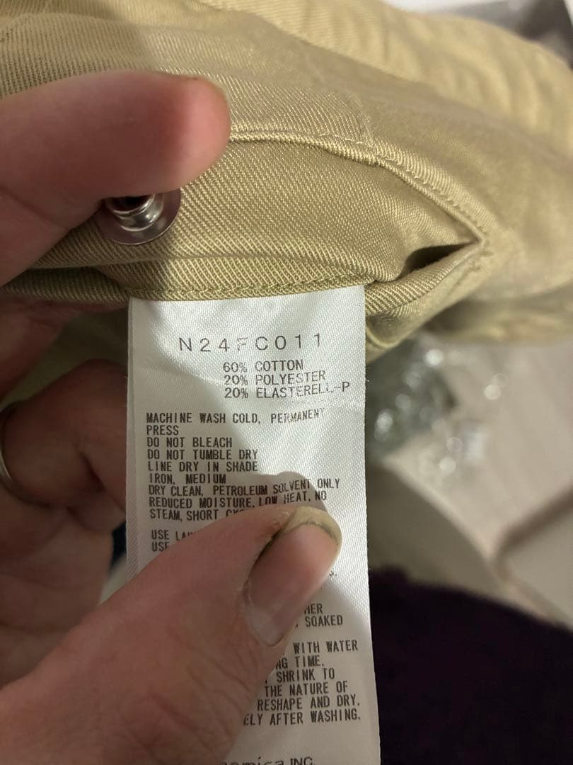 ノースフェイスパープルレーベル　チノテーパードパンツ