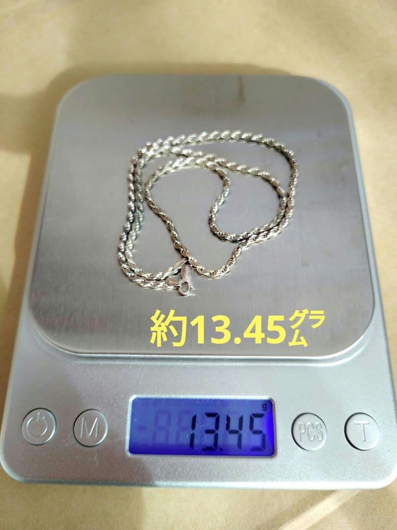 シルバー ネックレス　ナホバ族　　　ハンドメイド　レトロ