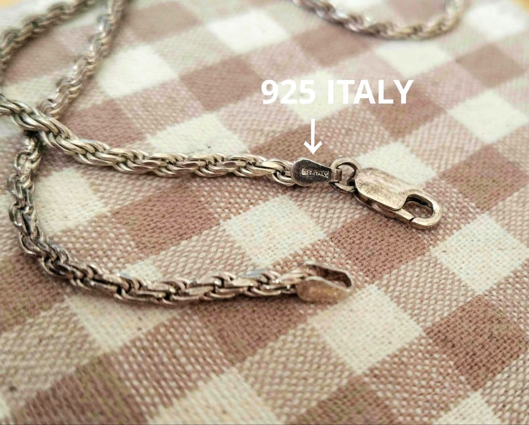 シルバー ネックレス　ナホバ族　　　ハンドメイド　レトロ