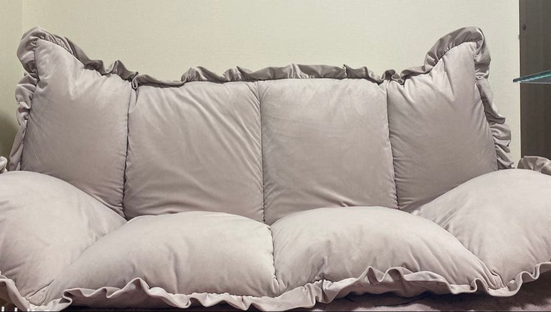 カラン フロアソファ （W1120～1570） ピンク　フランフラン