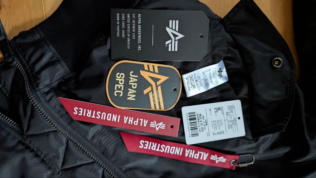 アルファインダストリーズ MA-1 20004-401 L