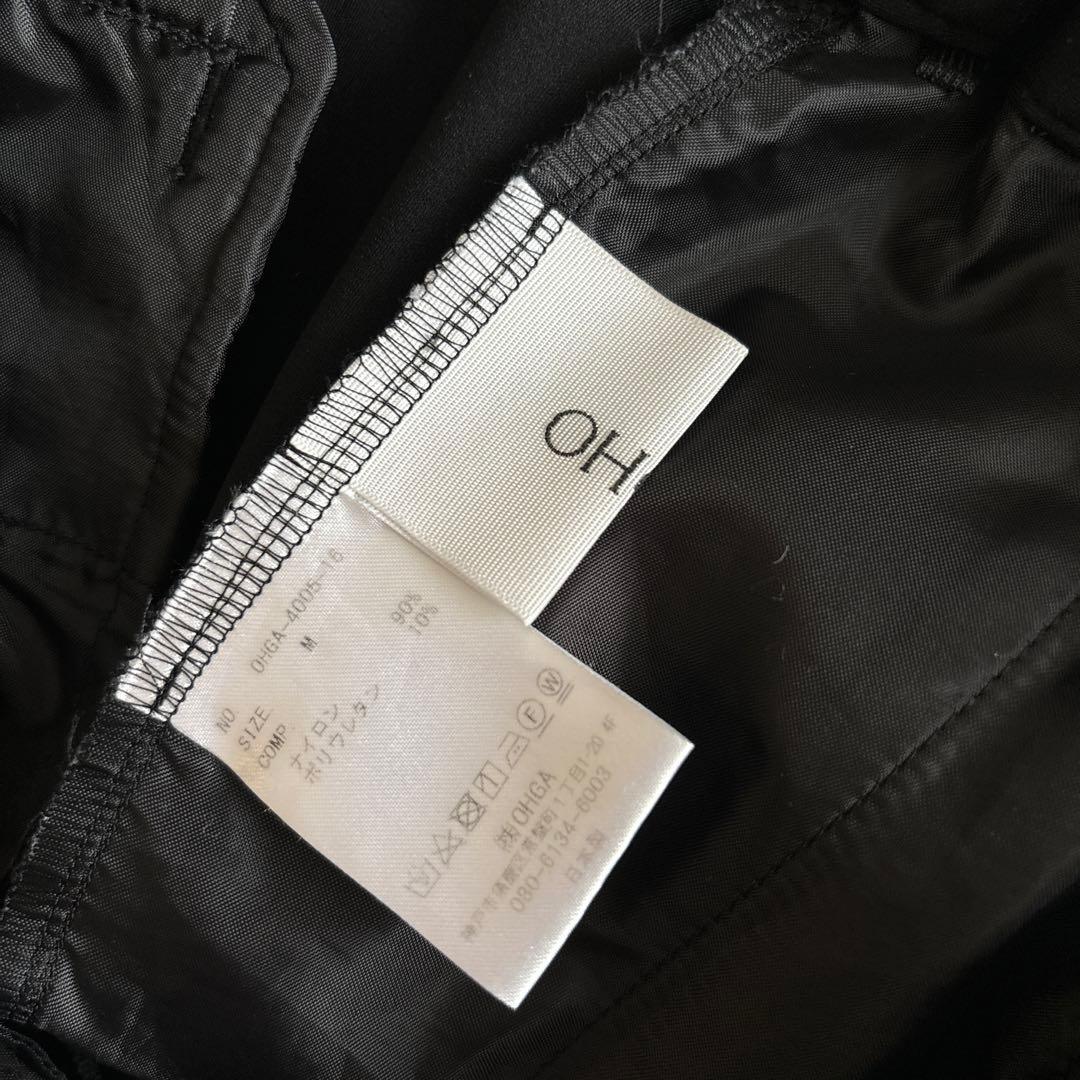 OHGA マシュマロパンツ ブラック M