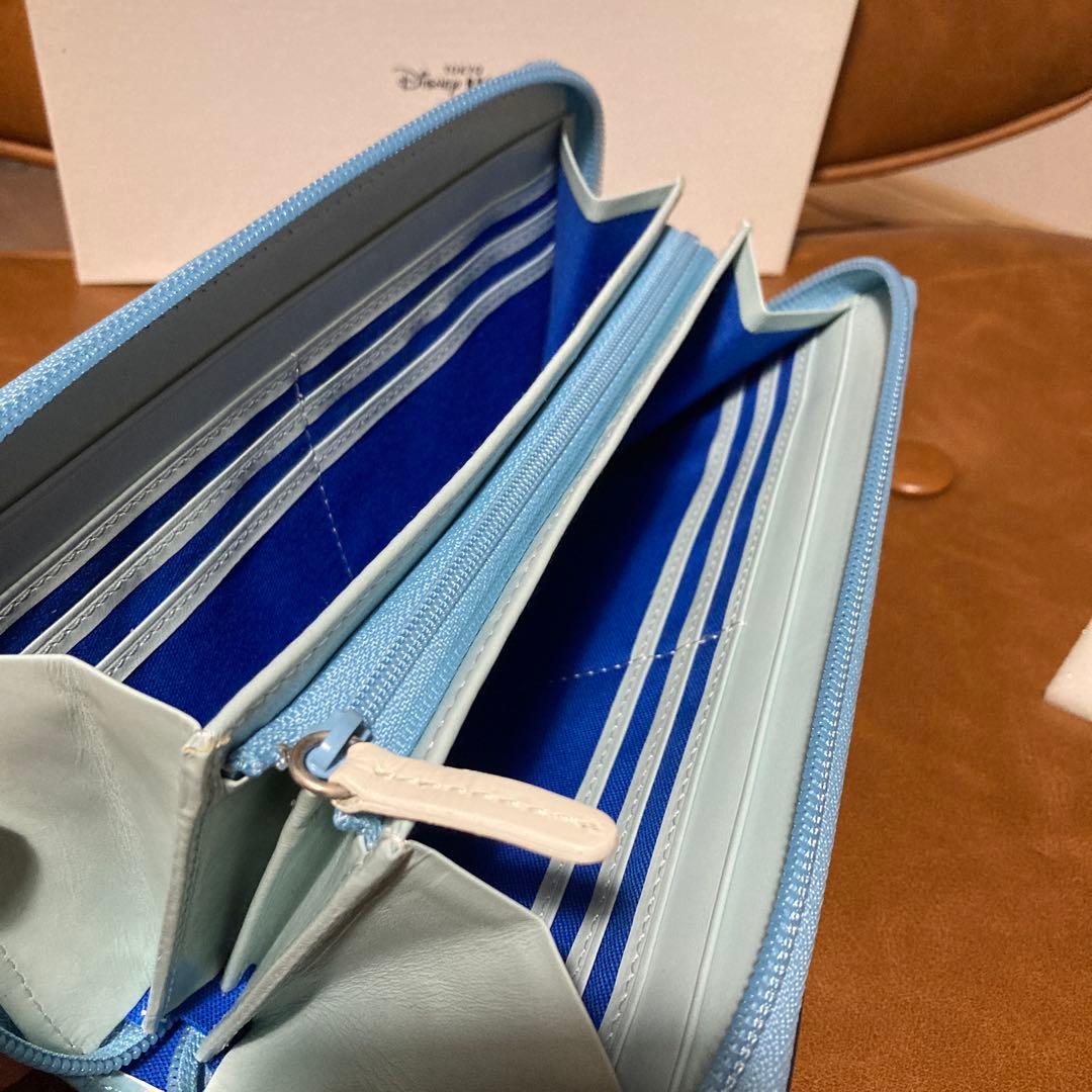 【キタムラ×東京ディズニーリゾート】長財布 グラデーションブルー