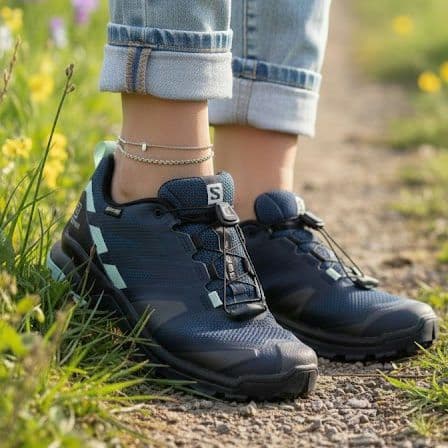 サロモン 未使用級 XA ROGG GORE-TEX トレイルランニングシューズ