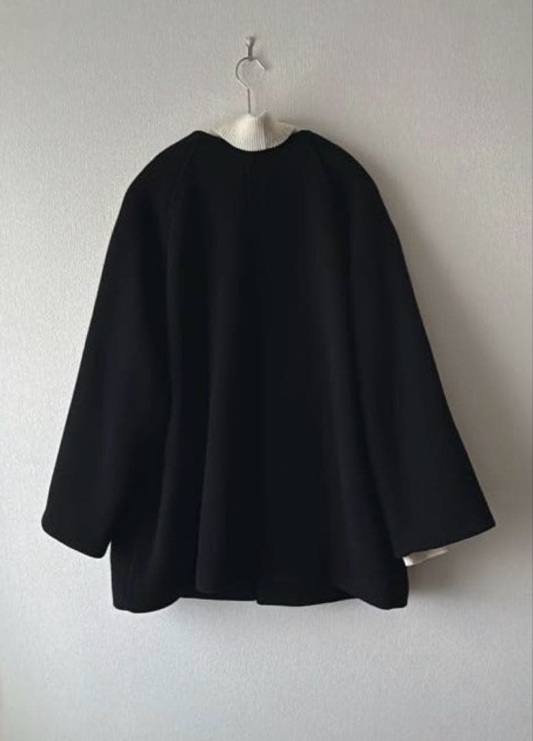 最終SALE★SHIPS Bellandi SUPER130 黒 ショートコート