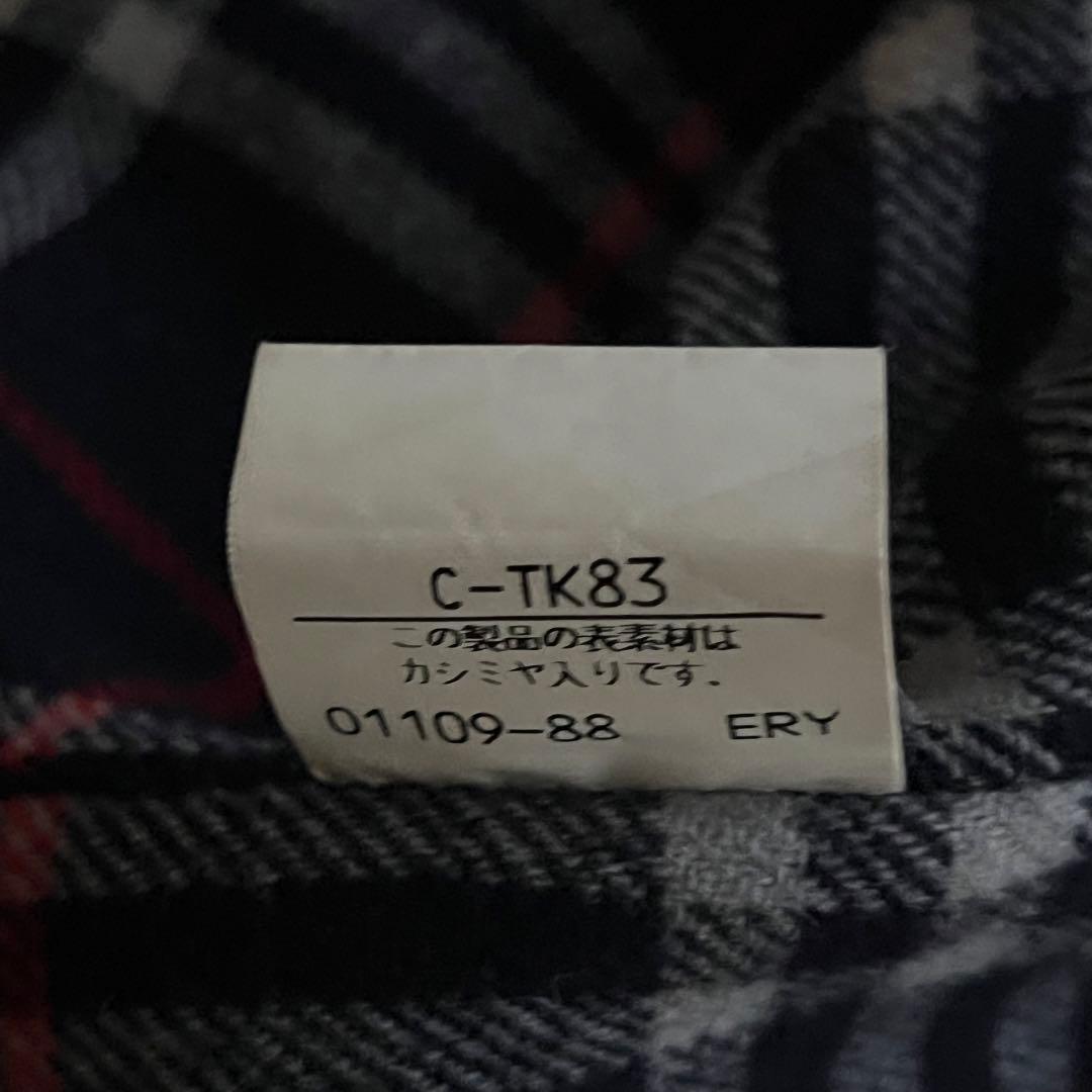 BURBERRY coat 金ボタン ノバチェック柄